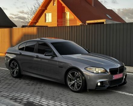 Серый БМВ 5 Серия, объемом двигателя 2 л и пробегом 220 тыс. км за 13300 $, фото 2 на Automoto.ua