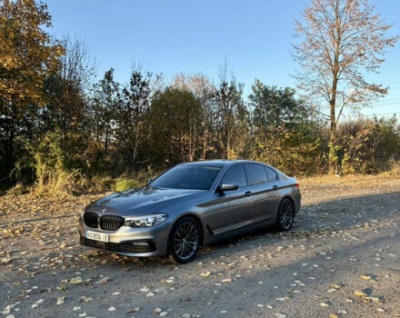 Серый БМВ 5 Серия, объемом двигателя 2 л и пробегом 298 тыс. км за 27000 $, фото 1 на Automoto.ua