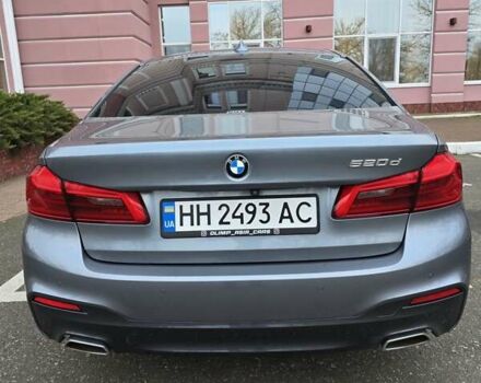 Серый БМВ 5 Серия, объемом двигателя 2 л и пробегом 128 тыс. км за 29990 $, фото 3 на Automoto.ua