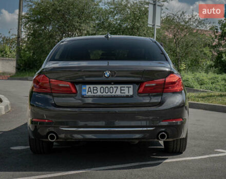 Серый БМВ 5 Серия, объемом двигателя 2 л и пробегом 93 тыс. км за 35500 $, фото 4 на Automoto.ua