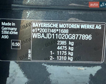 Серый БМВ 5 Серия, объемом двигателя 3 л и пробегом 254 тыс. км за 33500 $, фото 85 на Automoto.ua