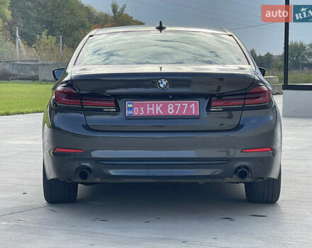 Серый БМВ 5 Серия, объемом двигателя 2 л и пробегом 196 тыс. км за 21999 $, фото 14 на Automoto.ua