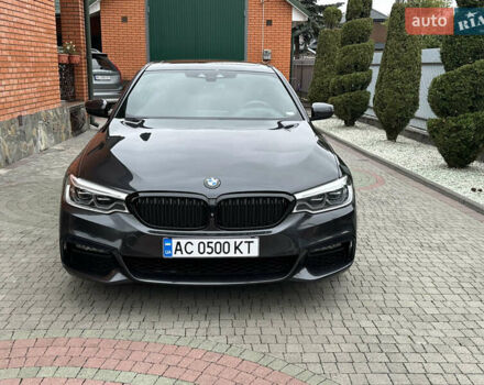 Сірий БМВ 5 Серія, об'ємом двигуна 3 л та пробігом 165 тис. км за 33000 $, фото 1 на Automoto.ua