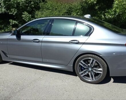 Серый БМВ 5 Серия, объемом двигателя 3 л и пробегом 190 тыс. км за 34499 $, фото 1 на Automoto.ua