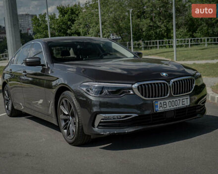 Серый БМВ 5 Серия, объемом двигателя 2 л и пробегом 93 тыс. км за 35500 $, фото 1 на Automoto.ua