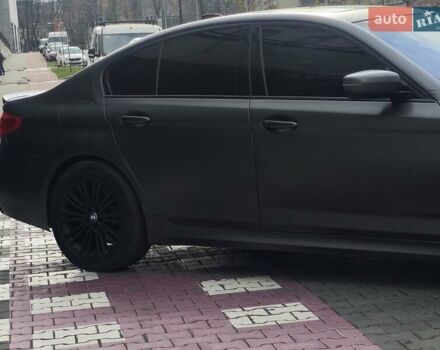 Серый БМВ 5 Серия, объемом двигателя 2 л и пробегом 166 тыс. км за 26500 $, фото 3 на Automoto.ua