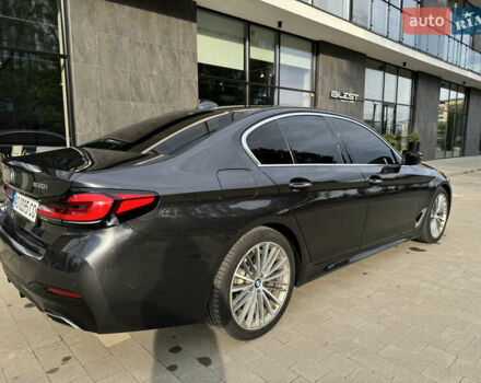 Серый БМВ 5 Серия, объемом двигателя 2 л и пробегом 147 тыс. км за 26500 $, фото 10 на Automoto.ua