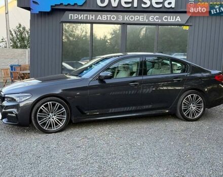 Серый БМВ 5 Серия, объемом двигателя 2 л и пробегом 170 тыс. км за 30500 $, фото 3 на Automoto.ua