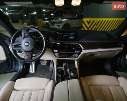 Серый БМВ 5 Серия, объемом двигателя 3 л и пробегом 150 тыс. км за 37500 $, фото 18 на Automoto.ua