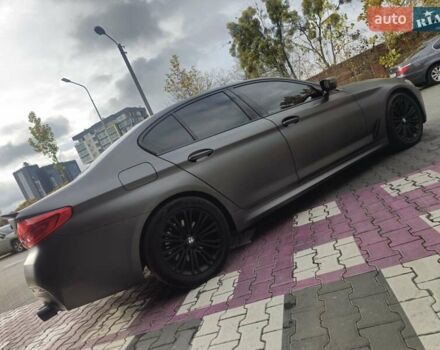 Серый БМВ 5 Серия, объемом двигателя 2 л и пробегом 166 тыс. км за 26500 $, фото 4 на Automoto.ua