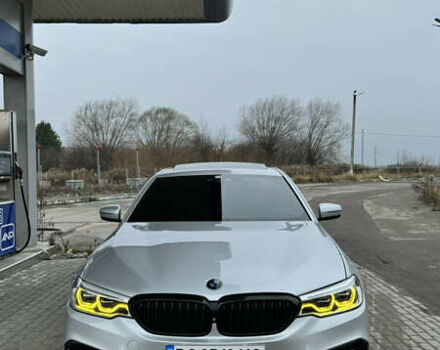 Серый БМВ 5 Серия, объемом двигателя 2 л и пробегом 141 тыс. км за 26500 $, фото 2 на Automoto.ua