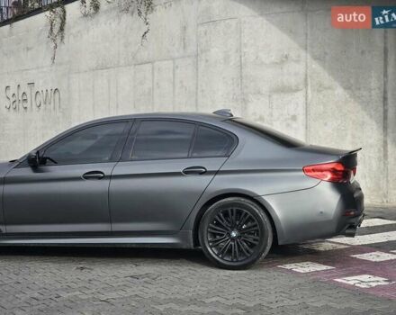 Серый БМВ 5 Серия, объемом двигателя 2 л и пробегом 166 тыс. км за 26500 $, фото 7 на Automoto.ua