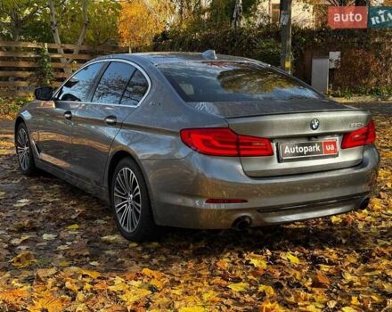 Серый БМВ 5 Серия, объемом двигателя 2 л и пробегом 47 тыс. км за 28340 $, фото 8 на Automoto.ua