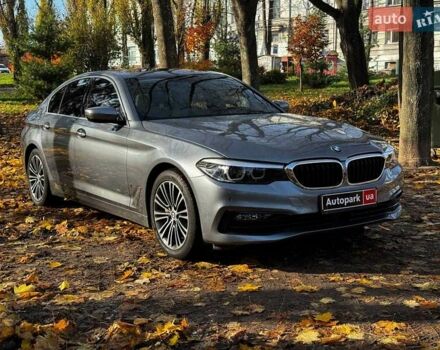 Серый БМВ 5 Серия, объемом двигателя 2 л и пробегом 47 тыс. км за 28340 $, фото 2 на Automoto.ua