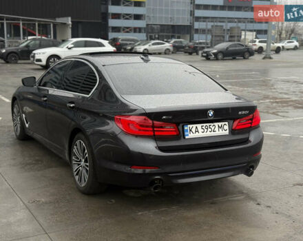 Серый БМВ 5 Серия, объемом двигателя 2 л и пробегом 107 тыс. км за 25400 $, фото 5 на Automoto.ua