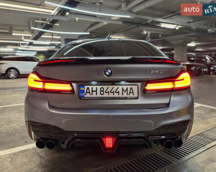 Серый БМВ 5 Серия, объемом двигателя 3 л и пробегом 74 тыс. км за 39000 $, фото 14 на Automoto.ua