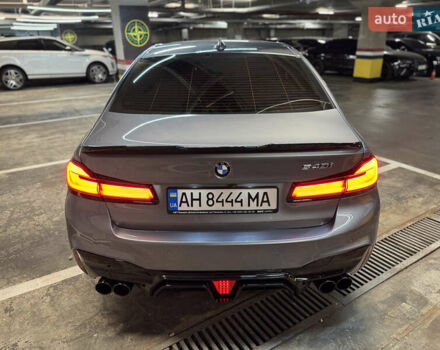 Серый БМВ 5 Серия, объемом двигателя 3 л и пробегом 74 тыс. км за 39000 $, фото 13 на Automoto.ua
