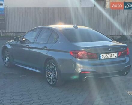 Серый БМВ 5 Серия, объемом двигателя 2 л и пробегом 206 тыс. км за 27900 $, фото 6 на Automoto.ua