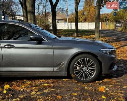 Серый БМВ 5 Серия, объемом двигателя 2 л и пробегом 47 тыс. км за 28340 $, фото 3 на Automoto.ua