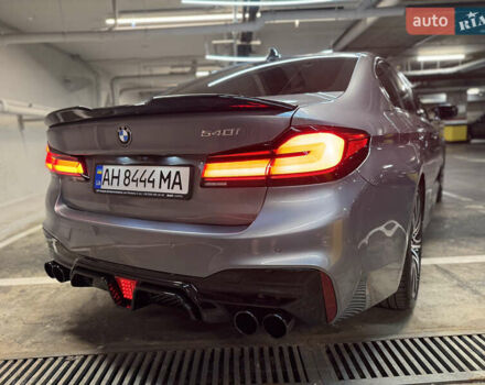 Серый БМВ 5 Серия, объемом двигателя 3 л и пробегом 74 тыс. км за 39000 $, фото 19 на Automoto.ua