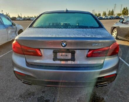 Серый БМВ 5 Серия, объемом двигателя 3 л и пробегом 92 тыс. км за 11000 $, фото 5 на Automoto.ua