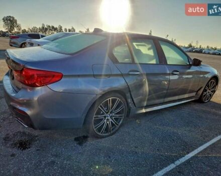 Серый БМВ 5 Серия, объемом двигателя 3 л и пробегом 92 тыс. км за 11000 $, фото 3 на Automoto.ua