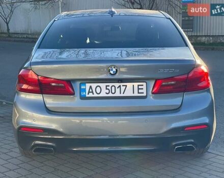 Серый БМВ 5 Серия, объемом двигателя 2 л и пробегом 206 тыс. км за 27900 $, фото 2 на Automoto.ua