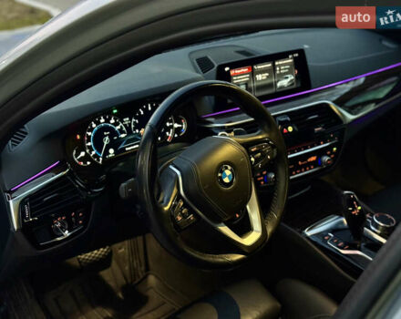 Серый БМВ 5 Серия, объемом двигателя 3 л и пробегом 115 тыс. км за 32999 $, фото 9 на Automoto.ua