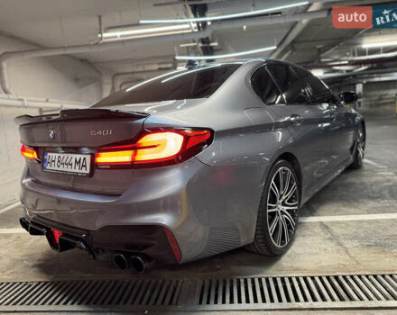 Серый БМВ 5 Серия, объемом двигателя 3 л и пробегом 74 тыс. км за 39000 $, фото 10 на Automoto.ua