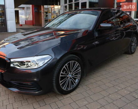 Серый БМВ 5 Серия, объемом двигателя 2 л и пробегом 74 тыс. км за 41900 $, фото 1 на Automoto.ua