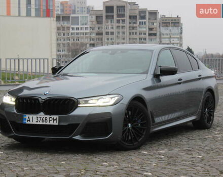 Серый БМВ 5 Серия, объемом двигателя 3 л и пробегом 95 тыс. км за 37999 $, фото 1 на Automoto.ua