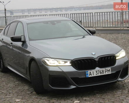 Серый БМВ 5 Серия, объемом двигателя 3 л и пробегом 95 тыс. км за 37999 $, фото 4 на Automoto.ua