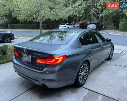 Серый БМВ 5 Серия, объемом двигателя 2 л и пробегом 124 тыс. км за 23000 $, фото 9 на Automoto.ua