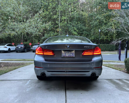 Серый БМВ 5 Серия, объемом двигателя 2 л и пробегом 124 тыс. км за 23000 $, фото 6 на Automoto.ua