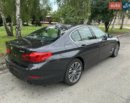 Серый БМВ 5 Серия, объемом двигателя 2 л и пробегом 180 тыс. км за 25900 $, фото 4 на Automoto.ua