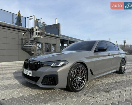 Сірий БМВ 5 Серія, об'ємом двигуна 3 л та пробігом 98 тис. км за 49500 $, фото 1 на Automoto.ua