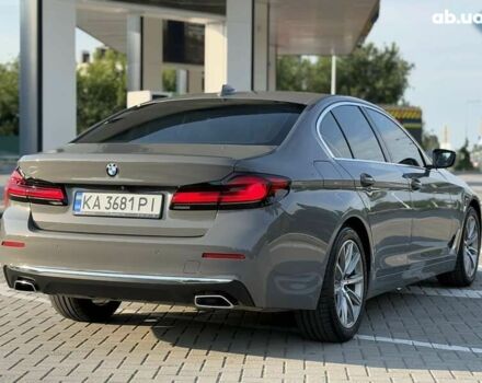 Серый БМВ 5 Серия, объемом двигателя 3 л и пробегом 139 тыс. км за 46999 $, фото 8 на Automoto.ua