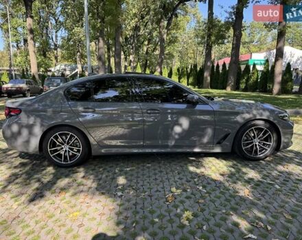 Сірий БМВ 5 Серія, об'ємом двигуна 3 л та пробігом 187 тис. км за 44700 $, фото 8 на Automoto.ua