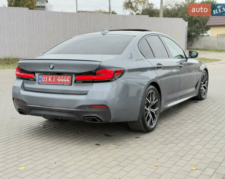 Серый БМВ 5 Серия, объемом двигателя 3 л и пробегом 205 тыс. км за 42800 $, фото 12 на Automoto.ua