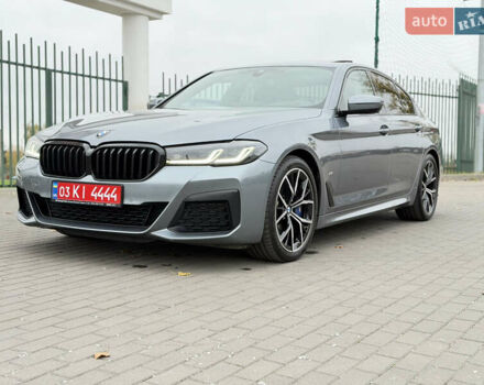 Серый БМВ 5 Серия, объемом двигателя 3 л и пробегом 205 тыс. км за 42800 $, фото 2 на Automoto.ua