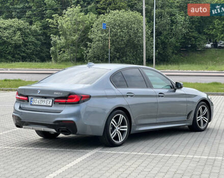 Серый БМВ 5 Серия, объемом двигателя 2 л и пробегом 95 тыс. км за 43500 $, фото 3 на Automoto.ua