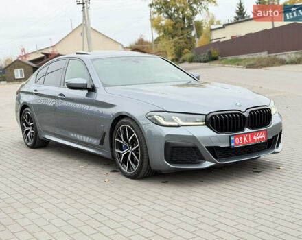 Серый БМВ 5 Серия, объемом двигателя 3 л и пробегом 205 тыс. км за 42800 $, фото 10 на Automoto.ua