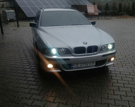 Серый БМВ 5 Серия, объемом двигателя 2.5 л и пробегом 320 тыс. км за 2500 $, фото 3 на Automoto.ua