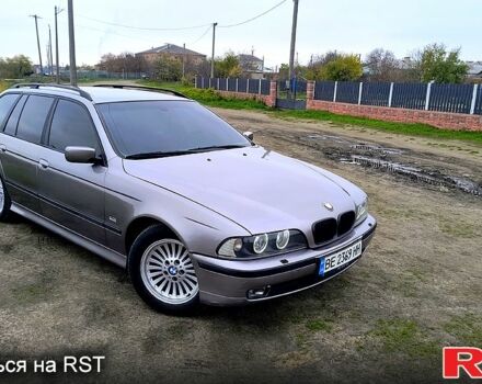 Серый БМВ 5 Серия, объемом двигателя 2.5 л и пробегом 350 тыс. км за 4000 $, фото 5 на Automoto.ua