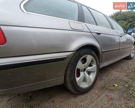 Серый БМВ 5 Серия, объемом двигателя 2.5 л и пробегом 350 тыс. км за 3500 $, фото 14 на Automoto.ua