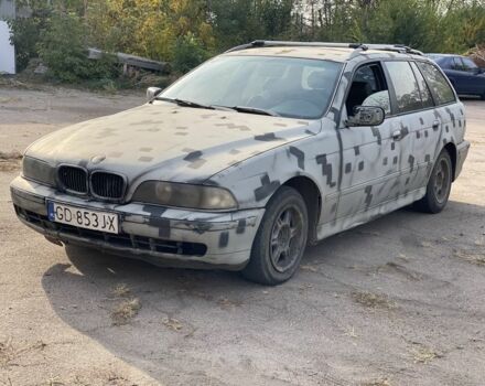 Серый БМВ 5 Серия, объемом двигателя 2.5 л и пробегом 450 тыс. км за 1850 $, фото 3 на Automoto.ua