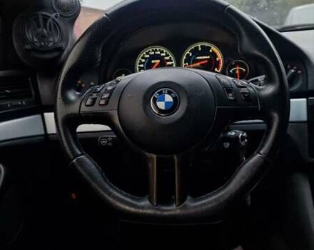 Серый БМВ 5 Серия, объемом двигателя 3 л и пробегом 364 тыс. км за 10000 $, фото 76 на Automoto.ua