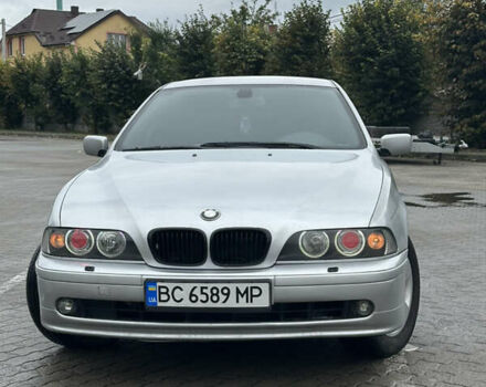 Серый БМВ 5 Серия, объемом двигателя 2.5 л и пробегом 383 тыс. км за 5500 $, фото 1 на Automoto.ua