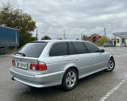 Серый БМВ 5 Серия, объемом двигателя 2.5 л и пробегом 383 тыс. км за 5500 $, фото 4 на Automoto.ua