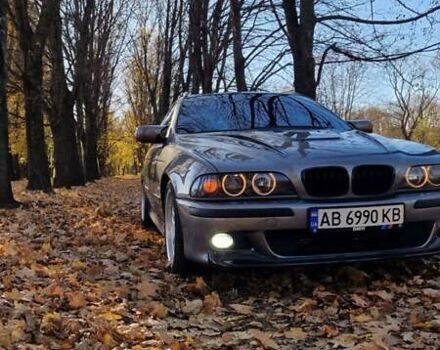 Серый БМВ 5 Серия, объемом двигателя 3 л и пробегом 364 тыс. км за 10000 $, фото 71 на Automoto.ua